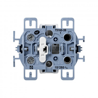 Product of Single Pushbutton Switch Mechanism with Built-in Light SIMON 73 LOFT 73160