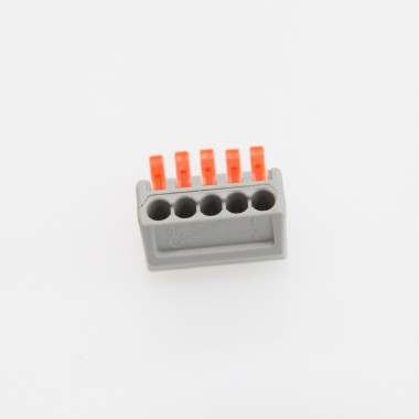 Produkt von 10 Pack Schnellverbinder PCT-215 mit 5 Eingängen für Elektrokabel mit 0,08–4 mm²