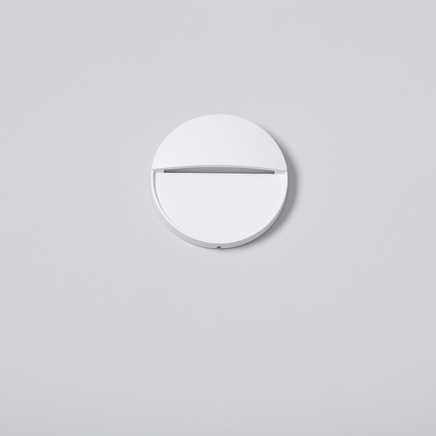 Produkt od Venkovní Nástěnné LED Svítidlo 4W Jade Kruhové v Bílé