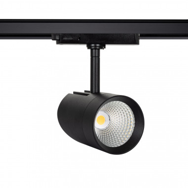 Product of Black 30W Fuji CRI90 No Flicker LED Spotlight for Three Circuit Track 