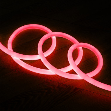 Fil lumineux flexible 3 mm - 10 mètres rouge + contrôleur sur Deco Led  Eclairage