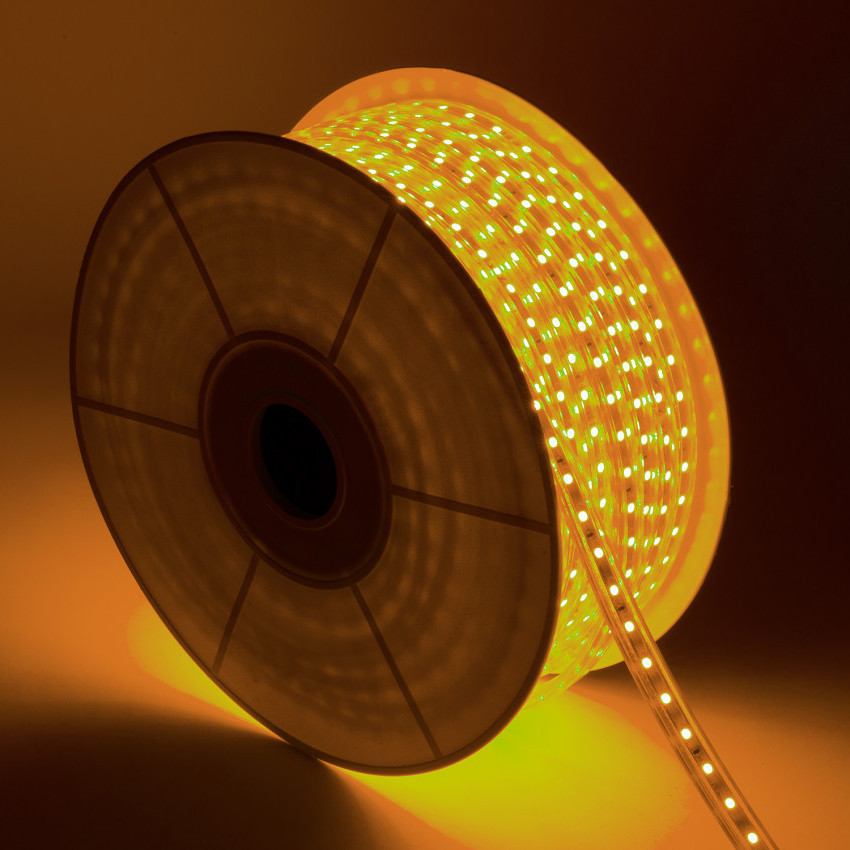 Product of 50m LED Strip in Orange, 220V AC, SMD5050, 60 LED/m