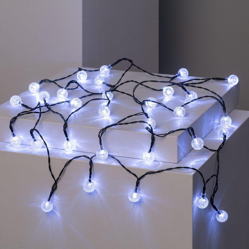 Product of Outdoor Solar Garland 30 LED Balls 5m