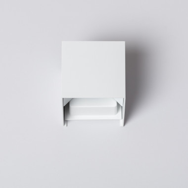 Prodotto da Applique da Parete Esterni LED 6W Alluminio Illuminazione Doppia Luce Eros Bianco