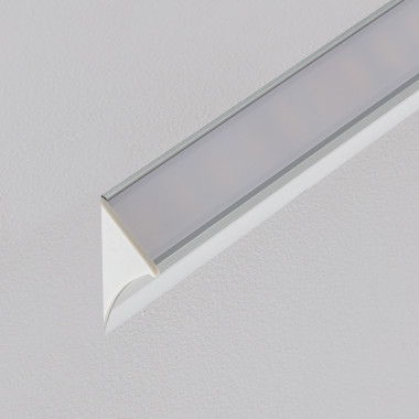 Product van Inbouw aluminium profiel voor gips / gipsplaten met doorlopende cover voor LED Strip tot 20mm