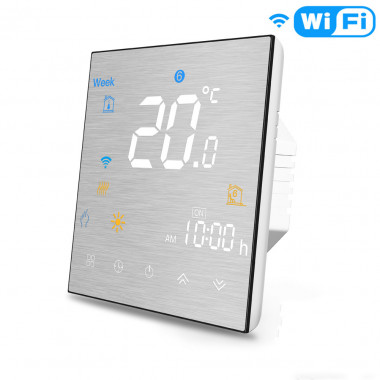 Produit de Thermostat WiFi Programmable Métallique pour Chauffage
