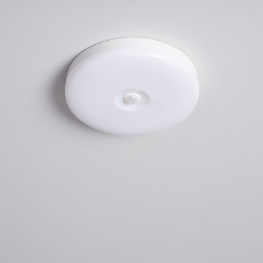 Plafondlamp LED 12W Rond Ø216 mm No Flicker met PIR Bewegingssensor en Schemeringsensor