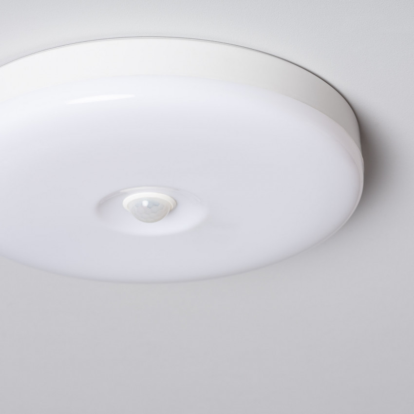 Product van Plafondlamp LED 12W Rond Ø216 mm No Flicker met PIR Bewegingssensor en Schemeringsensor