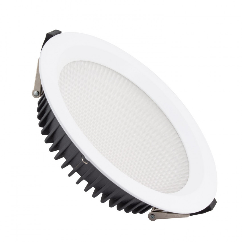 Product van Downlight LED 30W SAMSUNG New Aero Slim 130 lm/W Microprismatisch (UGR17)  LIFUD Zaagmaat Ø 200 mm 