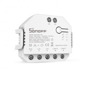 Interrupteur WiFi Compatible avec Interrupteur Conventionnel SONOFF Mini R3  16A