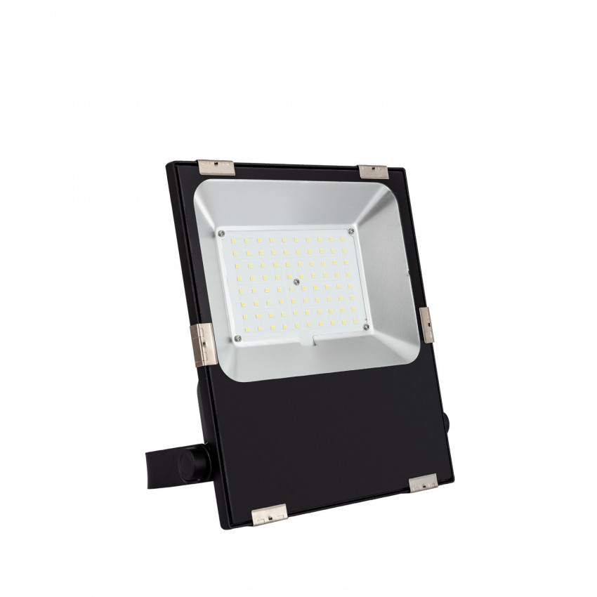 Product of 60W 120lm/W IP65 HE Slim PRO Asymmetric LED Floodlight 70ºx155º TRIAC Dimmable