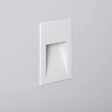 Balise LED Extérieure 5W Encastrable au Mur Goethe Blanche