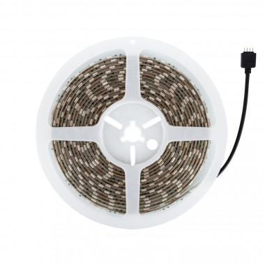 Product of KIT 5m 24V DC IP65 60LED/m RGB LED Strip 5mm Wide Cut at Every 10mm  with Smart Wifi Controller & Power Supply 