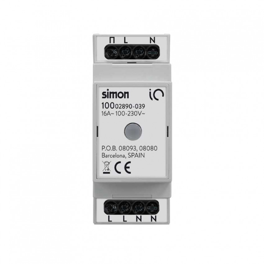 Produkt od Dvoupólový Vypínač pro DIN Lištu SIMON 270 10002890-039 