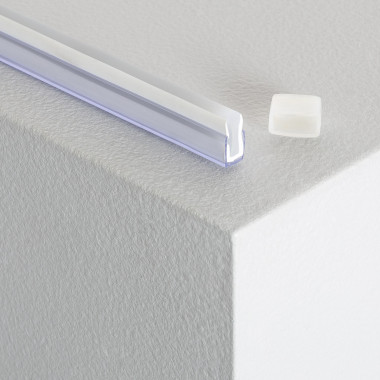 Profilo in Policarbonato per Strisce Neon LED 24V