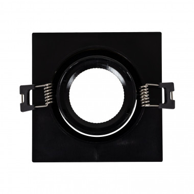Product of Square Tilting Downlight Frame for a GU10/GU5.3 LED Bulb Cut Ø 80 mm
