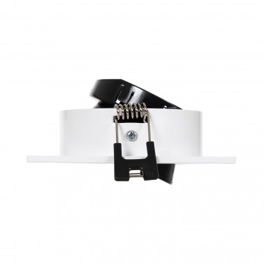 Product of Square Tilting Downlight Frame for a GU10/GU5.3 LED Bulb Cut Ø 80 mm