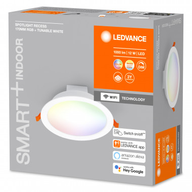 Produkt von LED-Downlight 12W Smart+ WiFi Ø170 mm LEDVANCE 4058075573376