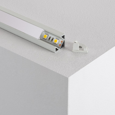 Produkt von Aluminiumprofil für Ecken Flach 1m für LED-Streifen bis 10mm