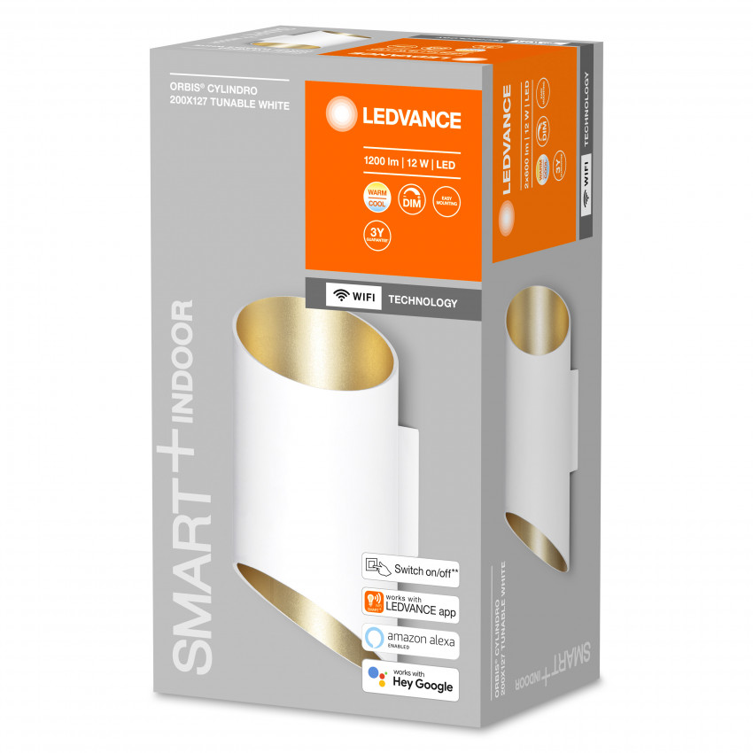 Product of 12W Smart + Wifi LED Wall Lamp LEDVANCE 4058075574212