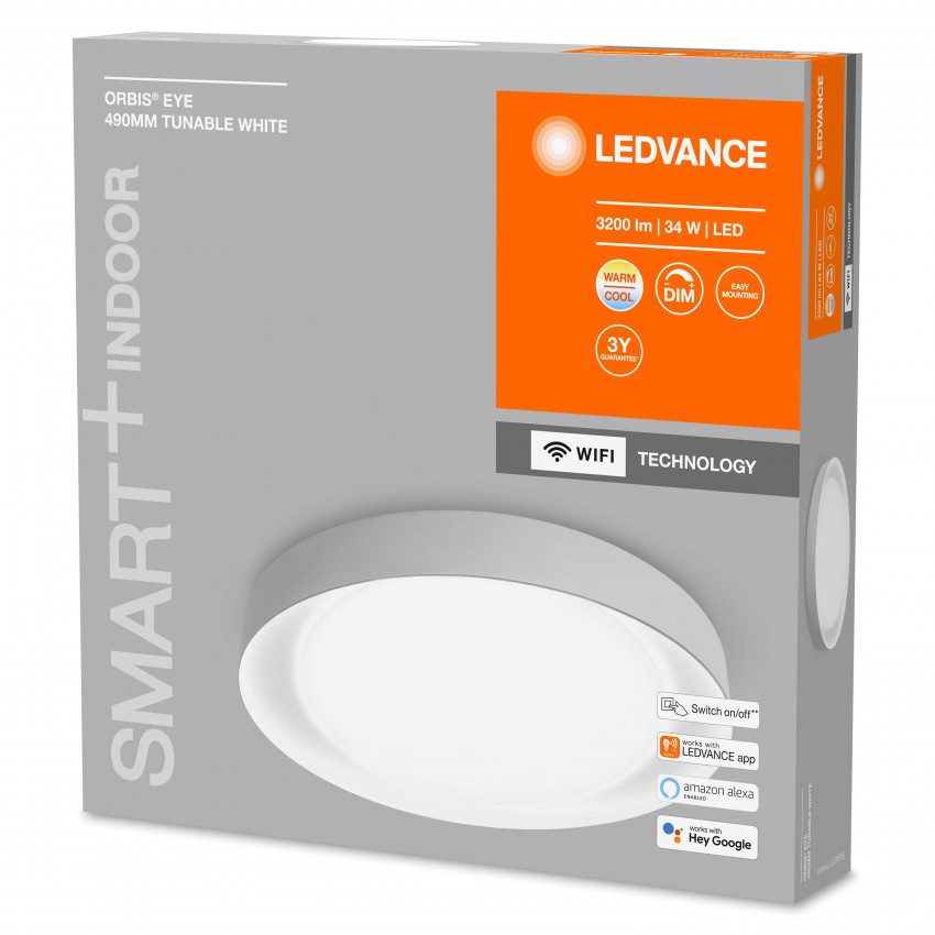 Product van Plafondlamp LED 34W Smart+ WiFi  ORBIS Eye LEDVANCE   4058075486546