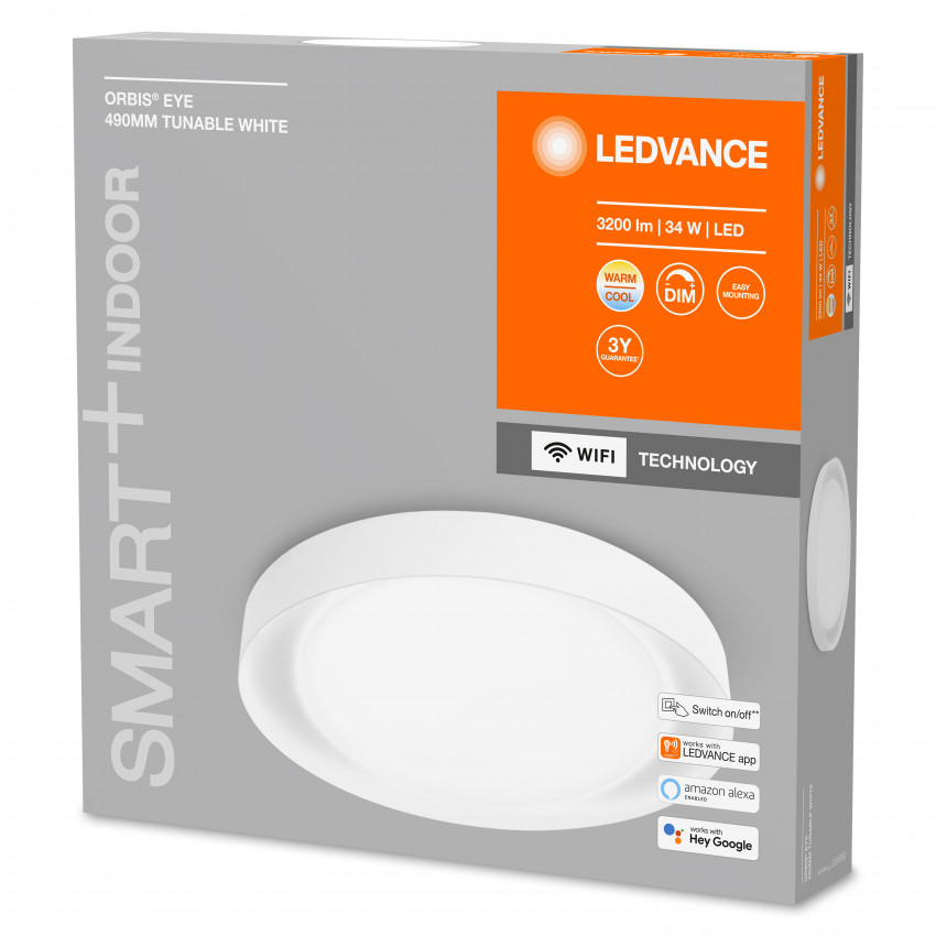 Product van Plafondlamp LED 34W Smart+ WiFi  ORBIS Eye LEDVANCE   4058075486546
