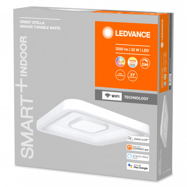 Product van Plafón LED 32W Cuadrado 485x485 mm Smart+ WiFi ORBIS Stella LEDVANCE 4058075573390