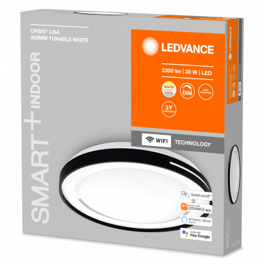 Produkt od Přisazené Stropní LED Svítidlo 30W CCT Kruhové Ø484 mm Smart+ WiFi Orbis Lisa LEDVANCE 4058075573536