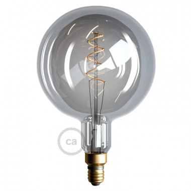 LED-Glühbirne Filament E27 5W 150lm G200 Dimmbar XXL Smoky Creative-Cables