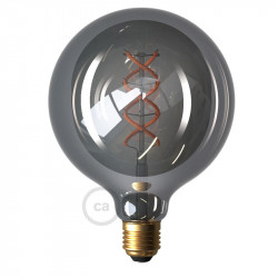 E27 G125 5W 150lm Smoky Dimmable Filament LED Bulb Creative-Cables DL700179