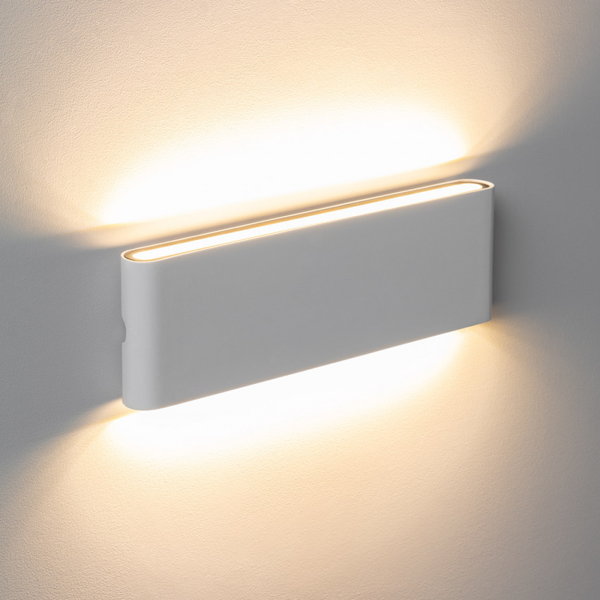 Produkt von LED-Wandleuchte Aussen 20W Aluminium Rechteckig Doppelseitige Beleuchtung Luming Weiß