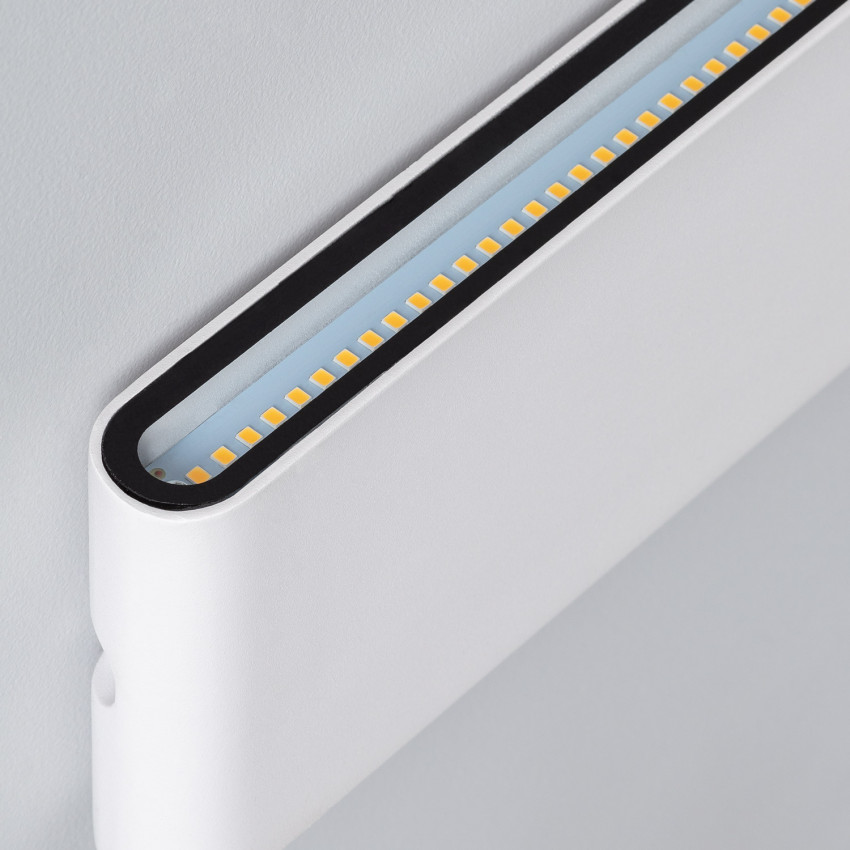 Product of 20W Longluming White Rectangular Aluminum IP65 Double Sided LED Outdoor Wall Light
