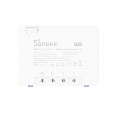 Interruptor Smart WiFi Medidor de Energía SONOFF POWR3 25A