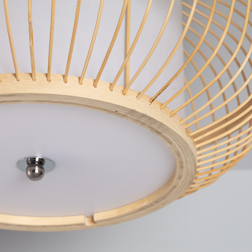 Product of Calpe Bamboo Round Ceiling Lamp Ø400 mm