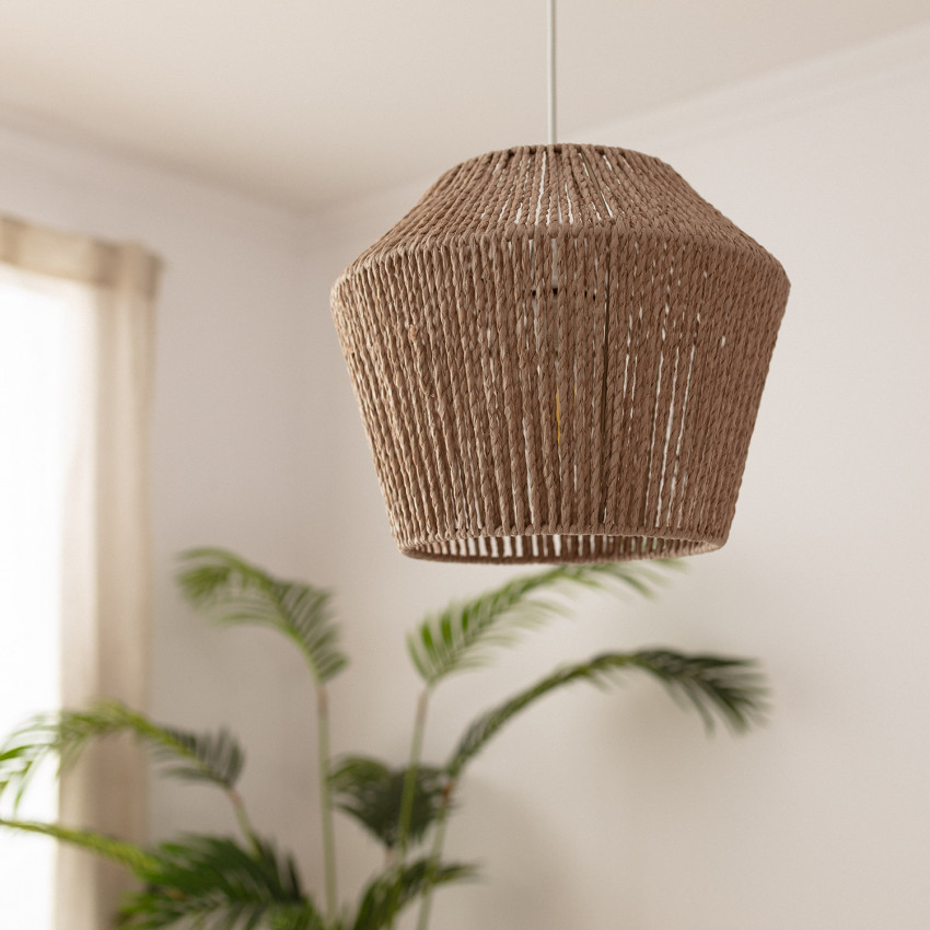 Product of Sauki Braided Paper Pendant Lamp