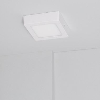 Přisazené Stropní Čtvercové 6W LED Svítidlo Superslim CCT dle Výběru 105x105 mm