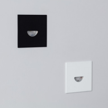 Produkt von LED-Wandeinbauleuchte Aussen 2W Eckig Weiss Guell