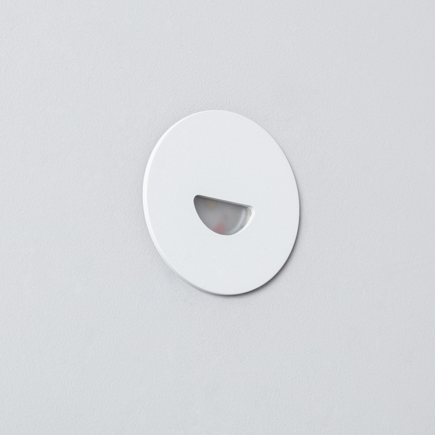 Produkt od Venkovní Zápsutné LED Svítidlo 2W Guell Kruhové v Bílé