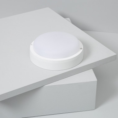 Produkt od Venkovní Přisazené Stropní LED Svítidlo 15W Kruhové Ø140 mm IP65 Hublot White