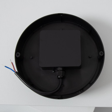 Product of Black Round 25W Hublot Outdoor LED Surface Panel IP65 Ø175 mm