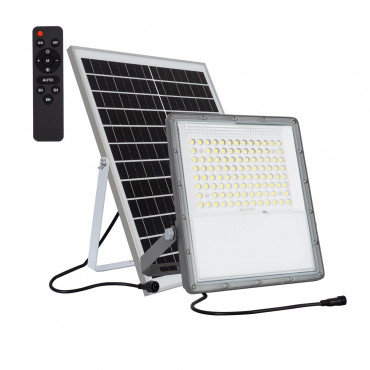 Projecteur LED Solaire avec Batterie et Télécommande 