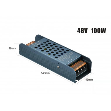 Product of KIT: 48V DC External Power Supply + Connector for Single Circuit Magnetic Rail 20mm