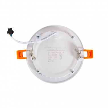 Product of Placa LED 6W Circular CCT SuperSlim Corte Ø 110 mm Switch CCT