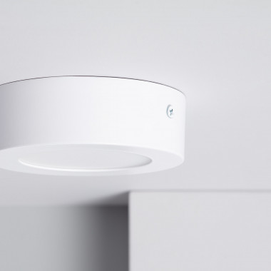 Product van Plafondlamp LED  6W rond SwitchCCT Selecteerbaar Ø120 mm Dimmen Compatibel met RF V2 Controller