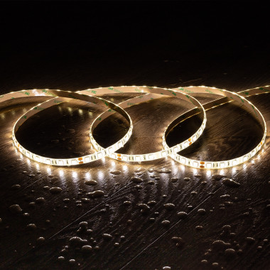 LED-Streifen 24V DC 60LED/m 5m IP65 Breite 10mm Schnitt alle 10cm