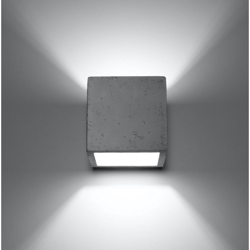 Product of Quad Cement Wall Lamp SOLLUX