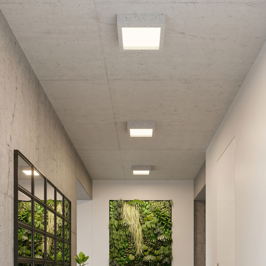 Product of Riza Concrete Ceiling Lamp SOLLUX