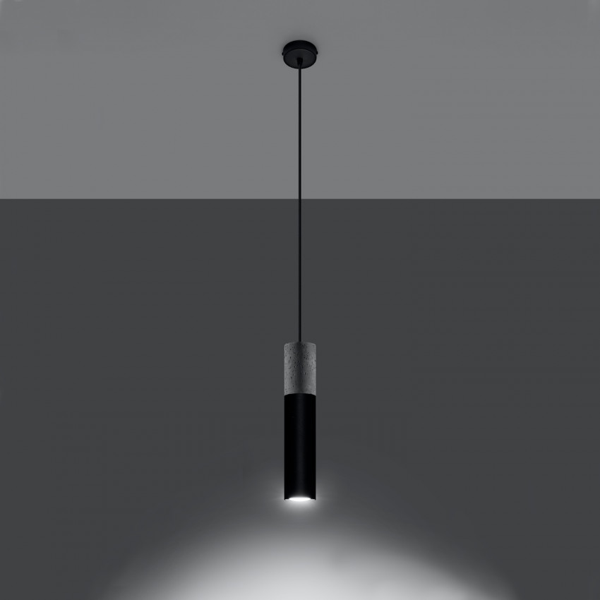 Product of Borgio 1 Concrete Pendant Lamp SOLLUX