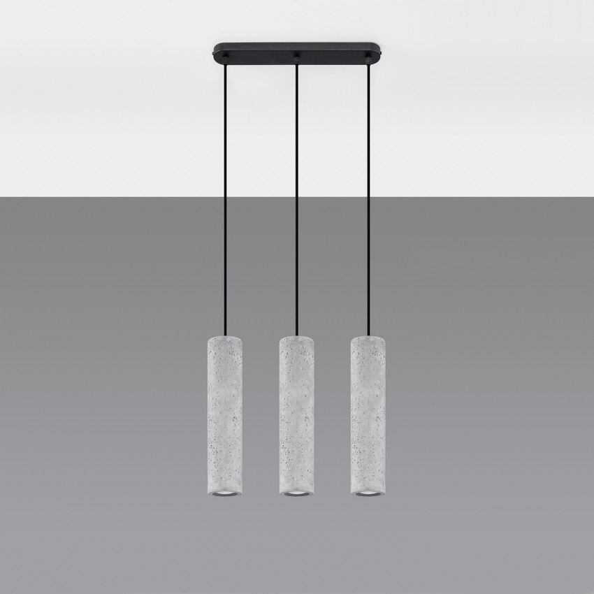 Product of Luvo 3L Concrete Pendant Lamp SOLLUX