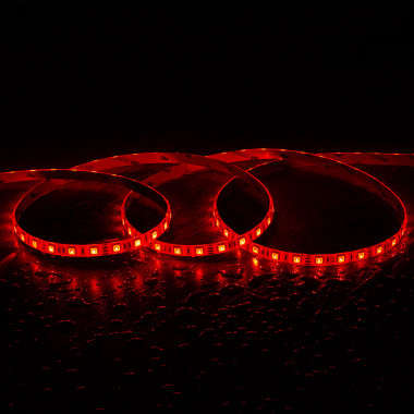 Ruban led flexible rouge au détail 1m. Effet Light Painting filaments